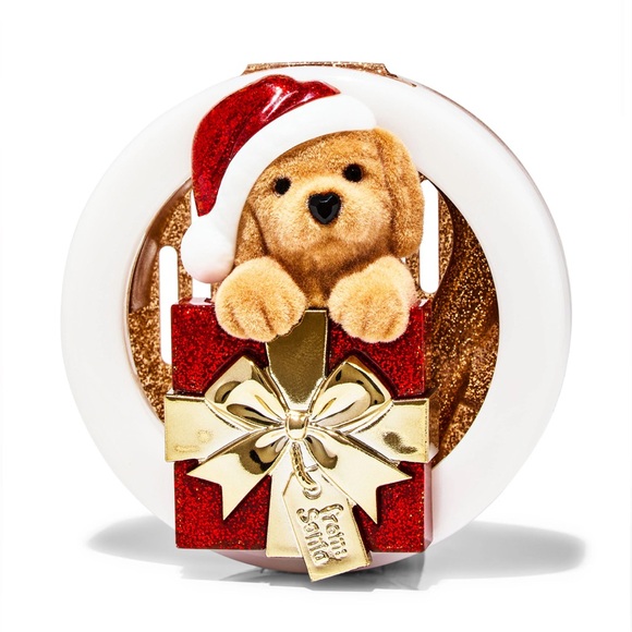 Bath & Body Works Dog In Present Car Fragrance Holder - Picture 1 of 1